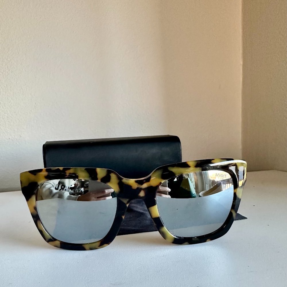 MVMT Mirrored Tortoiseshell Sunglasses